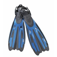 PROBLUE F-770 調整式蛙鞋 - 潛水蛙鞋, 金屬藍,S/M (38-41)