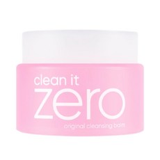 BANILA CO芭妮蘭 zero 卸妝膏 粉色 全膚質適用 深層清潔保濕卸妝乳, 25ml, 1罐