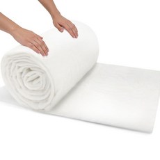 48 x 4.6m(48 5야드) 다크론 덮개 배팅 쿠션 퀼트 및 DIY 공예 프로젝트를 위한 폴리에스터 섬유 충전재 부드러운 패딩 소재 배팅 122721, 48 x 4.6m(48 5야드) 다크론 덮개 배팅, 쿠