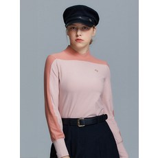 엘르골프 엘르골프 여성 목크넥 티셔츠_6I65402