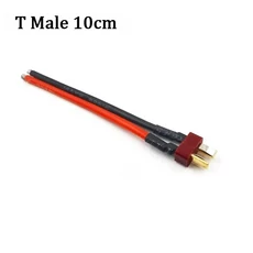 XT60 XT30 T 플러그 커넥터 RC 배터리 XT90 와이어 실리콘 12/14/16AWG 남성/여성 케이블 용 100MM가있는, 1개