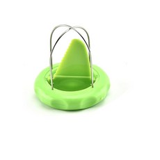 Festov 키위 커터 그린 플라스틱 스테인리스 스틸 키위 드래곤프루트 아보카도 절단용