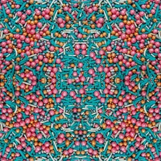 Confect 레드 화이트 & 골드 펄 케이크 스프링클 믹스 - 케이크 컵케이크 및 디저트를 위한 메탈릭 식용 장식 토핑 | 비건 글루텐 프리 너트 프리 콩 프리 유, FM10, 1