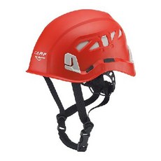 伊凱文戶外 CAMP ARES AIR 工作 / 絕緣安全帽 攀岩 溯溪 登山 戶外 岩盔 頭盔 高空作業 工程, 紅色, 1個