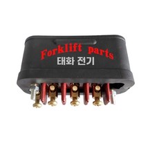 전동 지게차 충전 암 전기플러그 소켓 연결잭 수, 1개