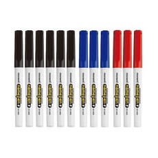 모나미 네임펜 중간글씨용 흑색6개 + 적색3개 + 청색3개