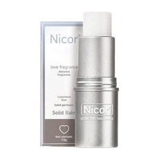 Nicor 固體香膏筆 怦然心動 持久留香 全身適用 男女通用, 1kg, 1個