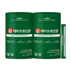 메디트리 당케어 생유산균 장 비피더스균 혈당 유산균 60포 2개, 60정