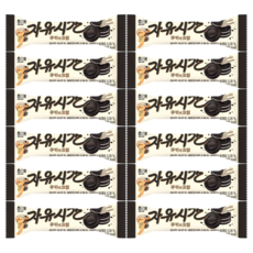 자유시간 쿠키앤크림 미니, 30g, 12개