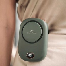 바디선풍기 입는 허리 걸이 여행 에어컨 허리선풍기, 1개, 핑크(dq-203)