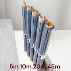 PVC 투명 아스테이지 두께0.1mmx폭92cmx길이5m, 1개, 길이 5m