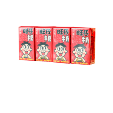 호호중국식품왕자이 우유음료 125ml*4개입중국우유, 125ml, 4개