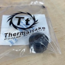 曜越 Pacific 各類水冷轉接頭 - 多角度水冷系統配置，DIY首選, 1個, 黑色10MM母對公