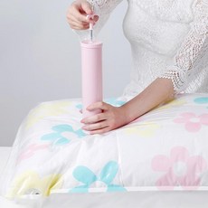 이불 의류 압축팩용 손잡이 진공압축기 여행용 압축팩압축기 이불압축기