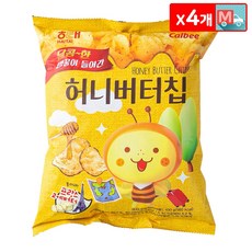 해태제과 허니버터칩, 100g, 4개
