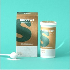 Billy's Vet 寵物益生菌S，專為毛孩設計的皮膚與腸道健康配方, 1個