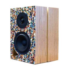 Audel U-Basik 5/8 義大利純手工書架喇叭，家庭劇院高音質首選, 馬賽克