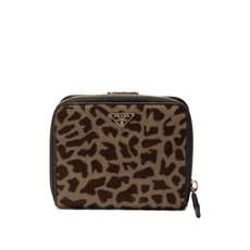 프라다 중고 2000's 카프 헤어 지갑