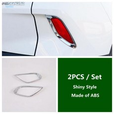 자동차 전면 안개등 프레임 후면 테일 안개 램프 커버 트림 카본 기아 셀토스 2019 2020 2021 크롬 외부 수리 키트, 0)Model A