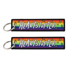 1pcs 컴퓨터 팝업 창 따옴표 오토바이에 대 한 수 놓은 키 태그 키 체인 배낭 패션 키 링 액세서리 선물, 20 37