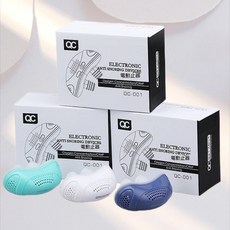 QINCHANG 止鼾神器 鼻呼吸器 靜音止鼾 矽膠鼻夾 睡眠輔助, 1個, （白色）二代圓形-彩色禮盒包裝-止鼾神器