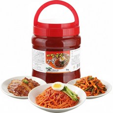 매콤 새콤 비빔국수양념 소면 골뱅이 무침 만능 비빔 소스 2kg