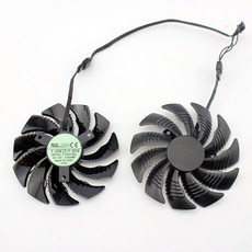 88MM PLD09210S12HH T129215SU 4핀 쿨러 팬 Gigabyte GeForce GTX1060 1070 GTX 1050ti 960 RX570 RX470 그래픽, 88MM PLD09210S12HH T129215SU 4