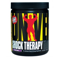 Universal Nutrition Shock therapy運動能量粉 葡萄汽水風味, 200g, 1個