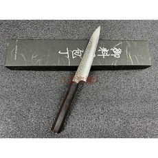 工具家達人 初心 日本製 VG-10 15cm 水果刀 料理刀 小菜刀 小牛刀, 1個, Black