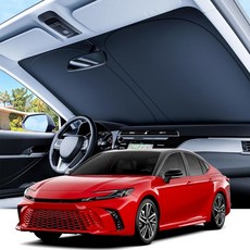 리바 신모델 Y 2016 2026 주니퍼 윈드실드 선쉐이드 업그레이드 [ 착용감 99 자외선 차단] 보관 가방이 있는 접이식 자동차 액세서리, 15 for ta Camry 2026 2018