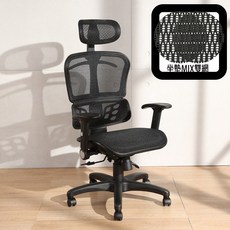 LOGIS 雙層網電腦椅 泰瑞壓框式坐墊網椅 D820, 椅(換雙層網布)+贈小腰