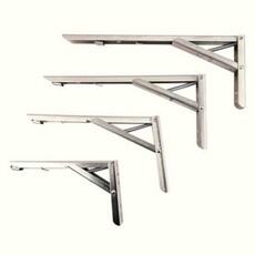 MN 접이식선반 스텐 접이식철물, 2) 10인치