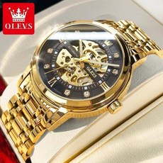 OLEVS 歐利時 機械錶 男錶 防水30米