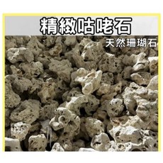 精緻咕咾石 水族箱魚缸造景裝飾 盆栽適用石材 L號 (約15-20公分), 1個, L(約15~20cm)