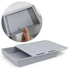 대형 슬라이딩 서랍 그레이 책상 씽크대 틈새공간 bnc*675OY, 1개