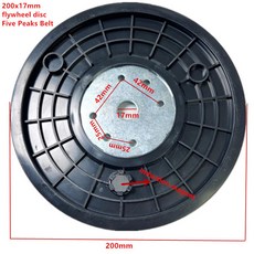 피트니스 다이내믹 사이클링 플라이휠 디스크 액세서리 체육관 가정 운동 자전거 벨트, 02 200x17mm