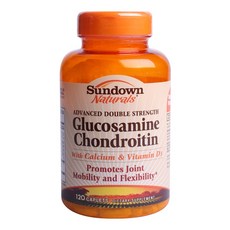 Sundown Naturals 氨基葡萄糖軟骨素膠囊, 1罐, 120顆