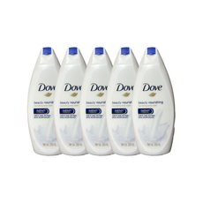 도브 딥플리 너리싱 바디워시 200 ml, 200ml, 5개