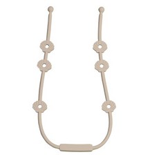 아이벨류 공갈젖꼭지 실리콘 멀티 스트랩 홀더 조개타입, sand, 1개