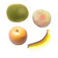 과일 복숭아 키위 배 장식 조형물 모형 인테리어 소품 야채모형 과일모형 인테리어장식 인테리