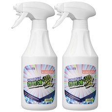 한번애 벽지 욕실 화장실 천장 실리콘 뿌리는 곰팡이제거제, 500ml, 2개