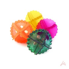 미니 의류 엉킴방지 실리콘 세탁볼 4P 세탁보조용품