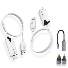 무선 HDMI 송신기 및 수신기 세트 30m 전송 거리 1080P HD 화질 지원, 송신기+수신기, 1개 송신기+수신기, 1개