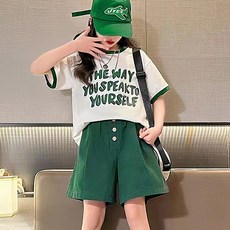 베비포 반팔티 밴딩 반바지 상하세트 -YR4