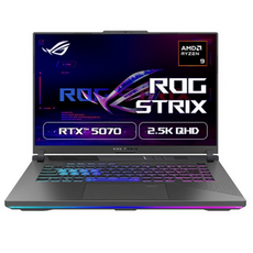 에이수스 2025 ROG 스트릭스 G16 라이젠9 지포스 RTX 5070, Met Grey, 2TB, 32GB, 윈도우 11 홈, G614PP-S5036