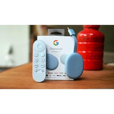 Google Chromecast Google TV 4K HDR 藍色, 1個
