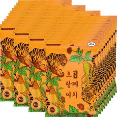호랑이 패치 인삼향, 40세트, 25매