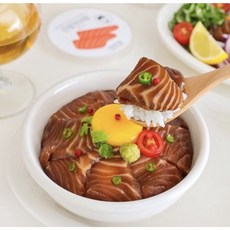 [임혜영새우장연어장] 연어장 (노르웨이 슈페리어급) 1kg 1개