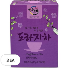 다예 도라지차 8p, 1g, 8개입, 3개