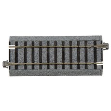 카토 HO게이지 6번 포인트 보조 직선 선로 97mm 4개입 2-192 철도 모형 부품